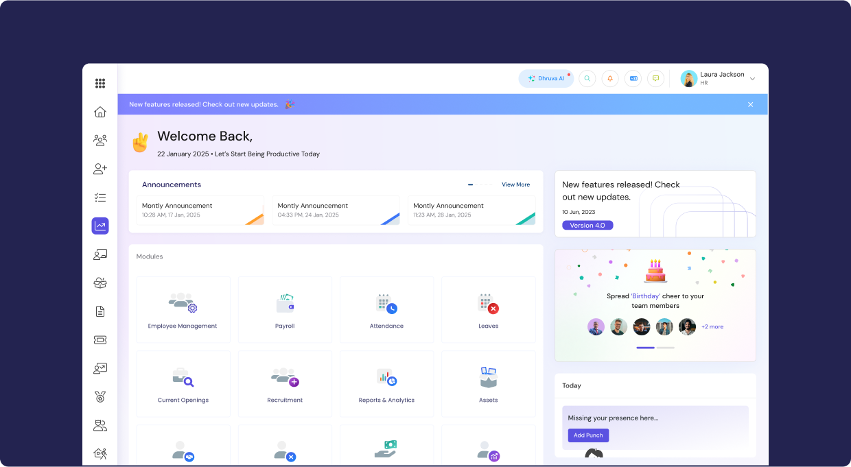 Dashboard View