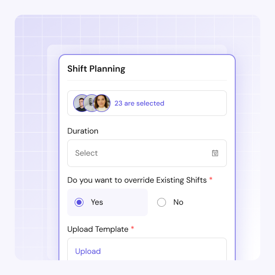 Schedule planning 1x