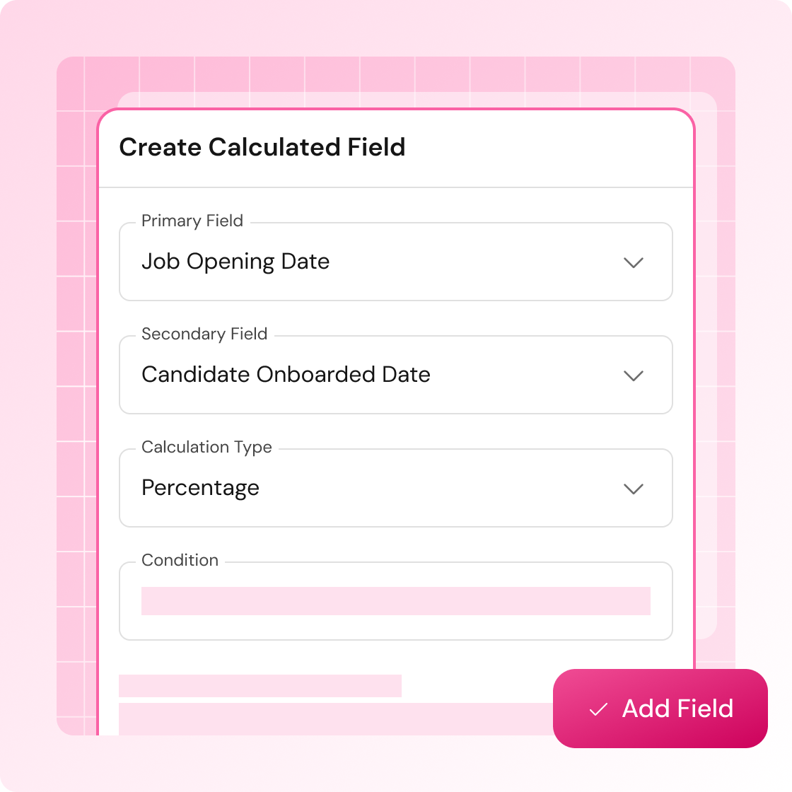 Custom calculated fields