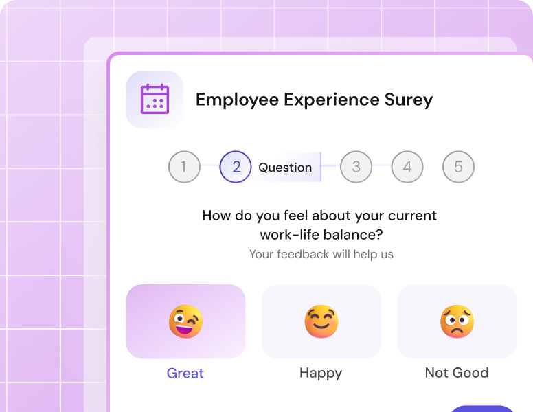 Answer surveys with ease