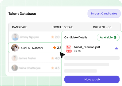 Talent database 1x