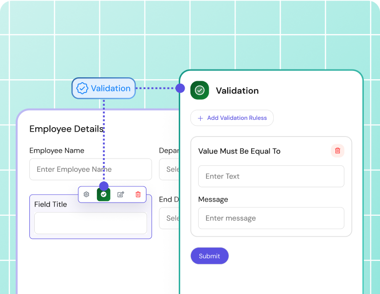 Data validation rules