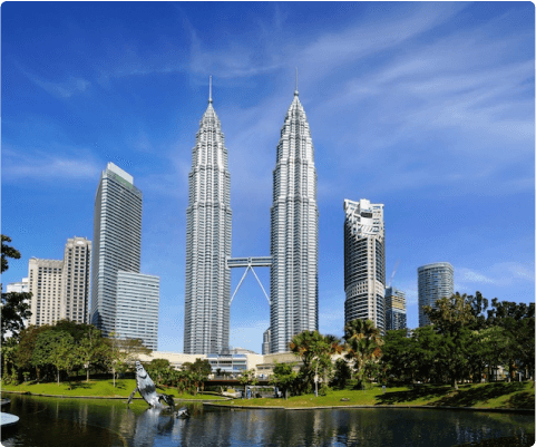 Petronas Towers of Malaysia