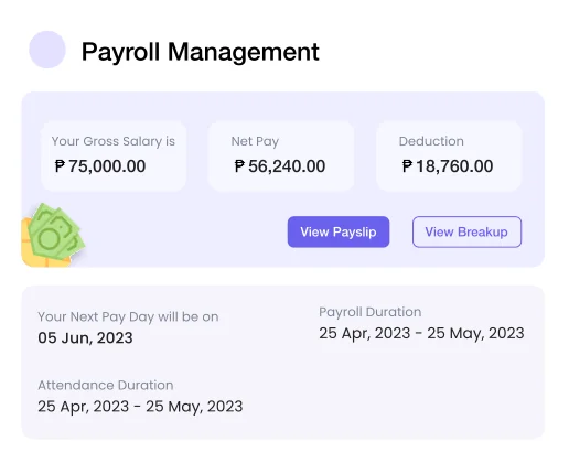 Payroll Management Dashboard of Akrivia HCM Philippines