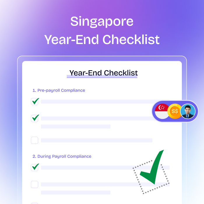 Singapore Year-End Checklist